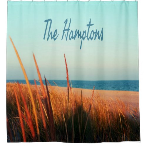 The Hamptons Beach Long Island NewYork Shower Curtain