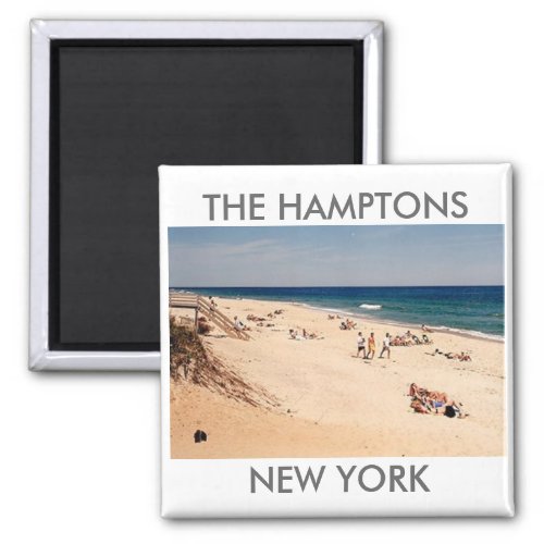 The Hamptons Beach magnet