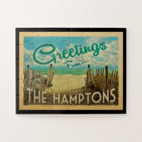 The Hamptons Beach Vintage Travel