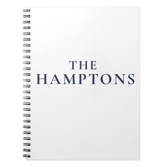 The Hamptons Preppy Coastal Journal (Front)