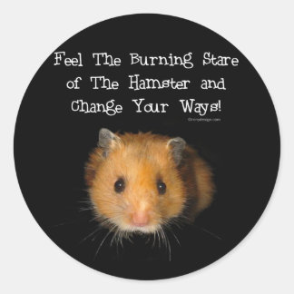 The Hamster Classic Round Sticker