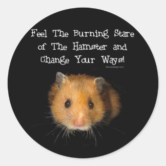 The Hamster Classic Round Sticker