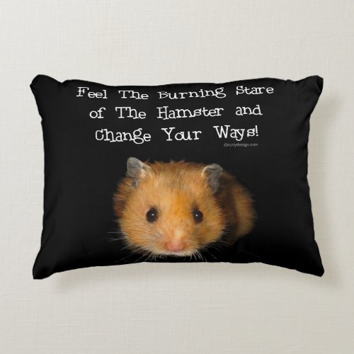 The Hamster Decorative Pillow