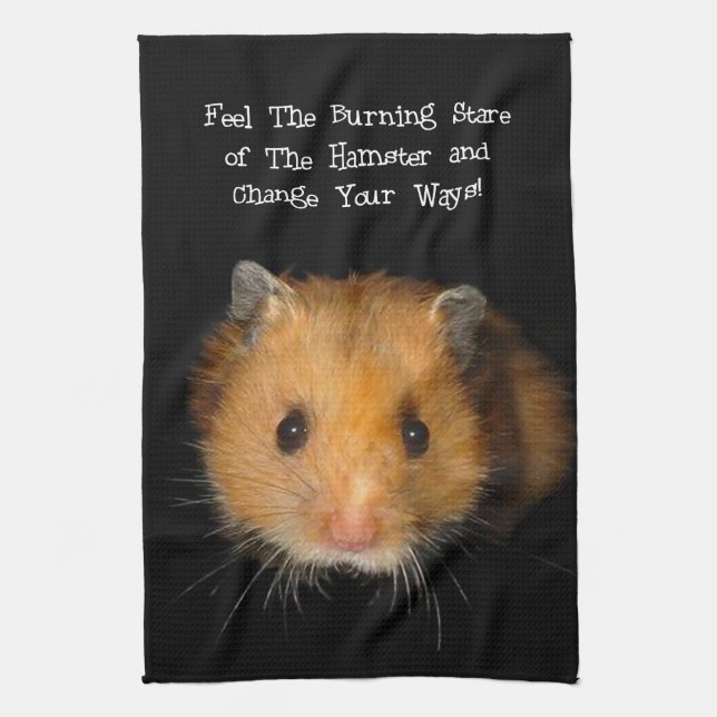 The Hamster Kitchen Towel (Vertical)