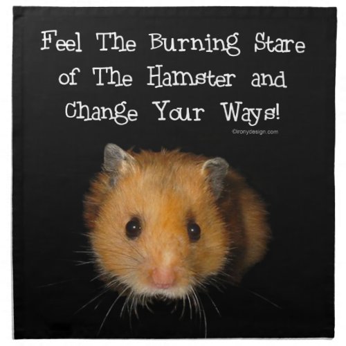 The Hamster Napkin