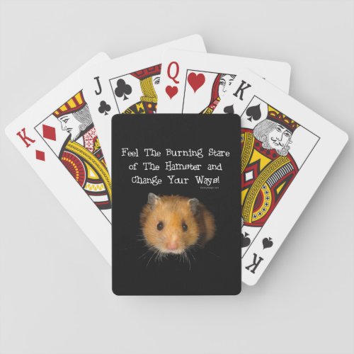 The Hamster Playing Cards