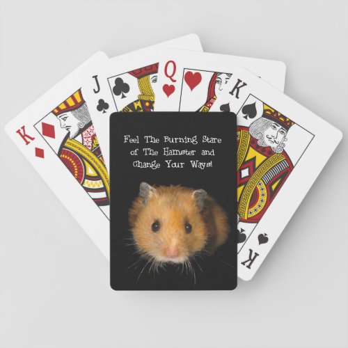 The Hamster  Playing Cards
