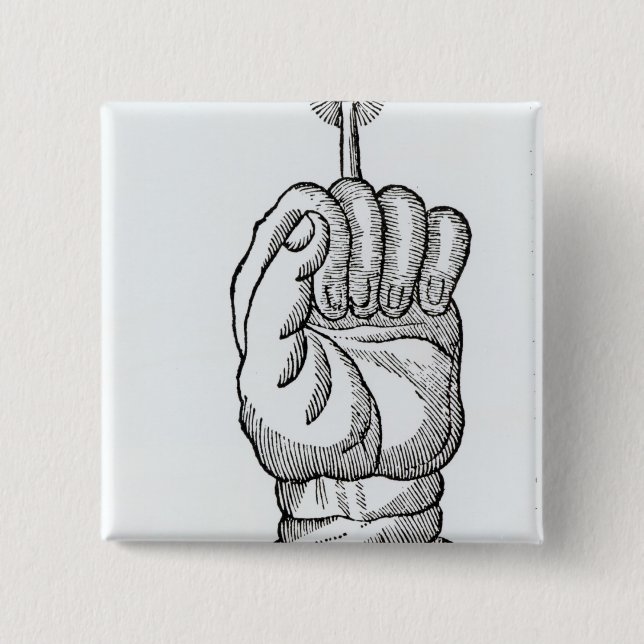 The Hand of Glory Button (Front)