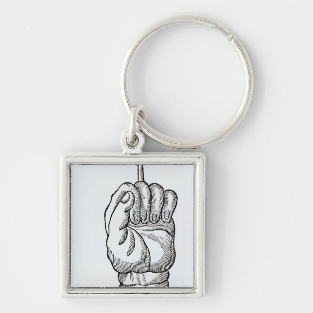 The Hand of Glory Keychain (Front)