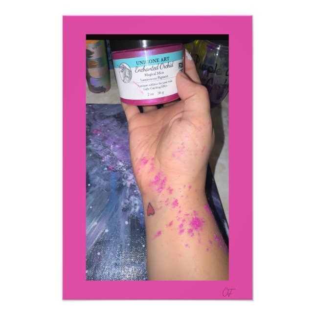 The Hand That Micas Photo Print (Front)