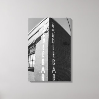 The Handlebar Pensacola – Original Photography Canvas Print