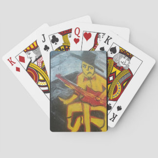 THE HANDLESS GUITARIST POKER CARDS