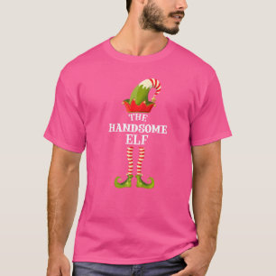 The Handsome Elf Christmas Group Matching Family T-Shirt