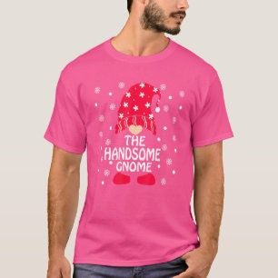 The Handsome Gnome Matching Family Christmas Pajam T-Shirt