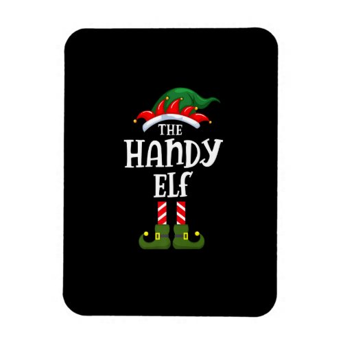 The Handy ELF Family Matching Group Christmas Paja Magnet