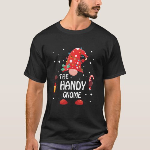The Handy Gnome Matching Family Group Christmas Pa T_Shirt
