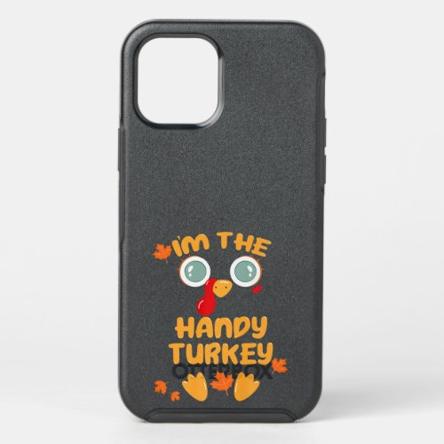 The HANDY Turkey Matching Family Group Thanksgivin OtterBox Symmetry iPhone 12 Pro Case