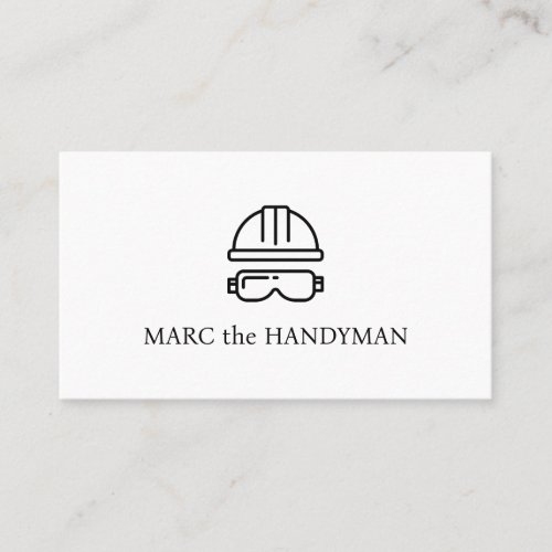 The Handyman business card