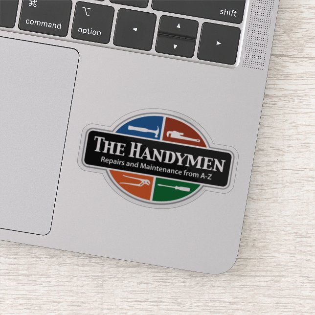The Handymen Sticker (Detail)