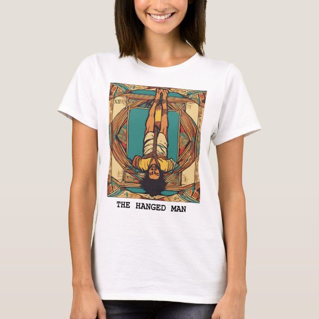 THE HANGED MAN - TAROT CARD T-Shirt (Front)