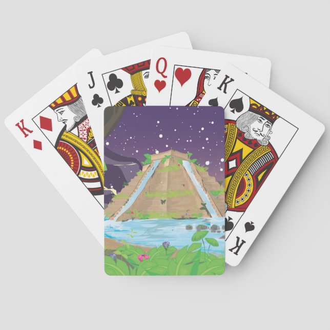 The Hanging Gardens of Babylon Poker Cards (Back)