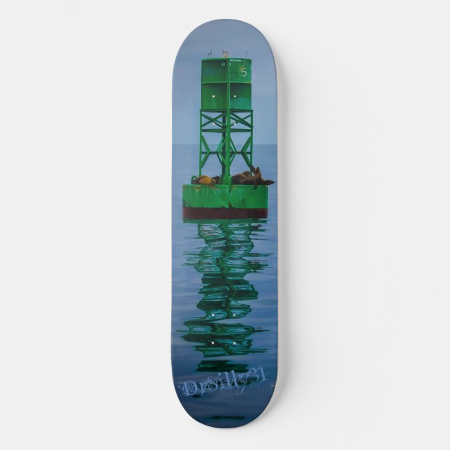 The Hangout Spot Skateboard Deck (Front)