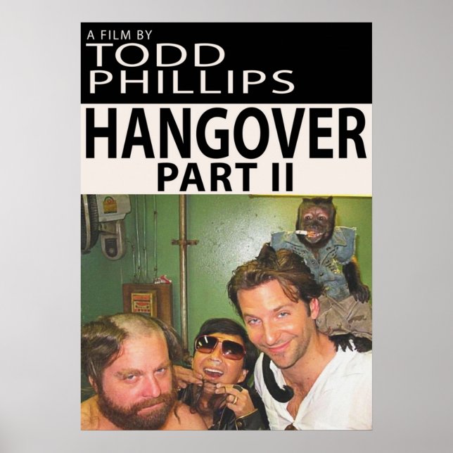 The Hangover Part II Alternative Film Poster (Front)
