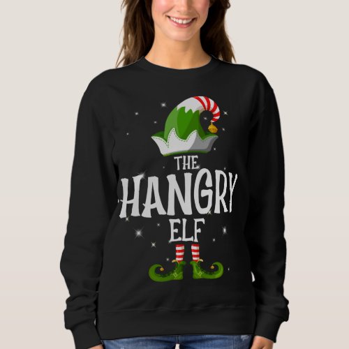 The Hangry Elf Family Matching Group Christmas Sweatshirt