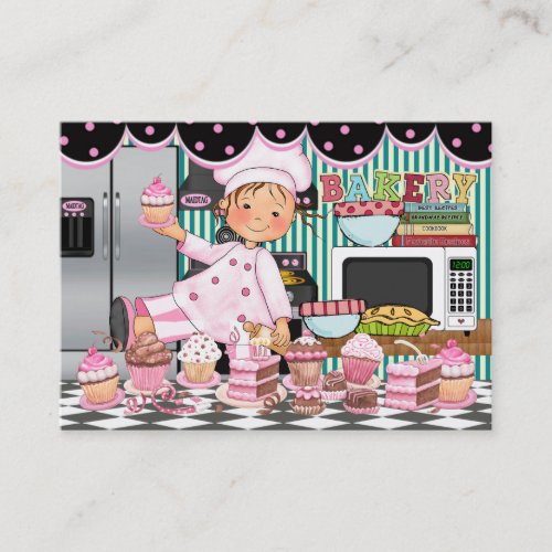 The Happy Chef  Bakery  Caterer _ SRF Business Card