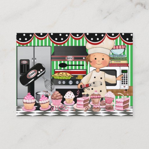 Customizable The Happy Chef - SRF Business Card Template