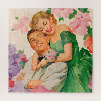 the happy couple jigsaw puzzle