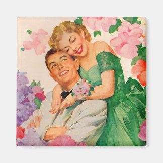 the happy couple magnet