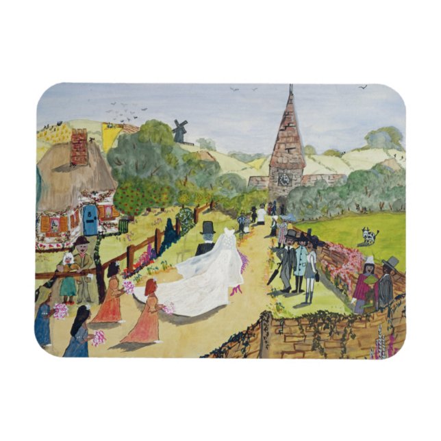 The Happy Couple Magnet (Horizontal)