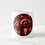 The Happy Couple Mr. & Mrs. Racoon Giant Coffee Mug<br><div class="desc">The Happy Couple Mr. & Mrs. Racoon Giant Coffee Mug</div>