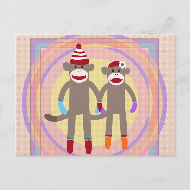 The Happy Couple. Postcard (Front)