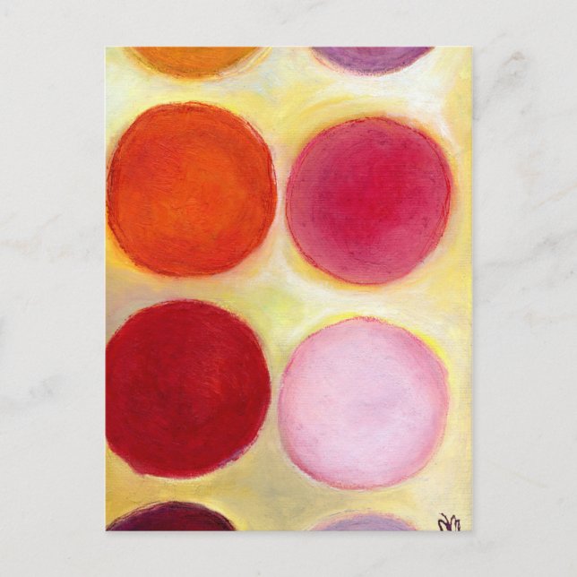 The Happy Dots 6 2014 Postcard (Front)