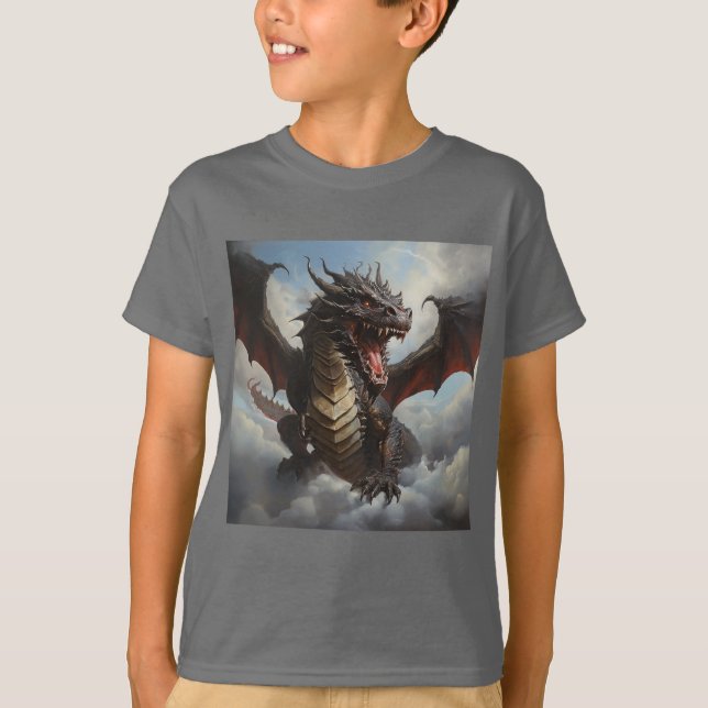 the happy dragon T-Shirt (Front)