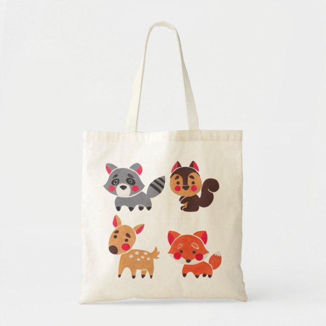 The Happy Forest Friend Tote Bag (Front)