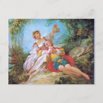 The Happy Lovers Postcard by ForEverProud at Zazzle