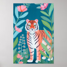 The Happy Orange Tiger