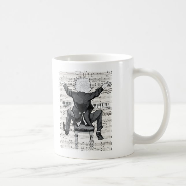 The Happy Pianist Mug (Right)