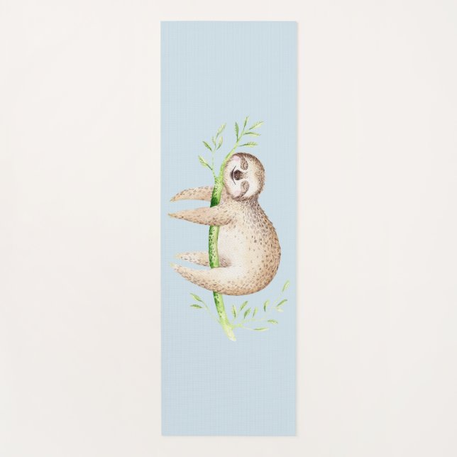 The Happy Sloth Yoga Mat (Front)