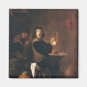 The Happy Soldier Magnet