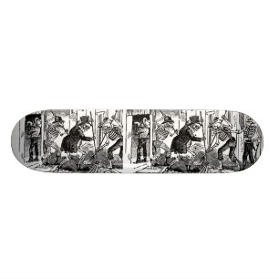 "The Happy Street Cleaner Calaveras" Skateboard