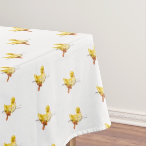 The Happy Yellow Duck _ Choose your colors Tablecloth
