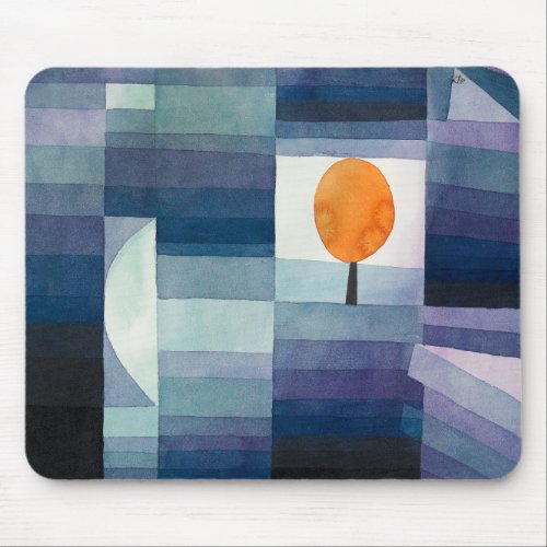 The Harbinger of Autumn 1922 by Paul Klee Mouse Pad