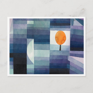 The Harbinger of Autumn (1922) by Paul Klee Postcard