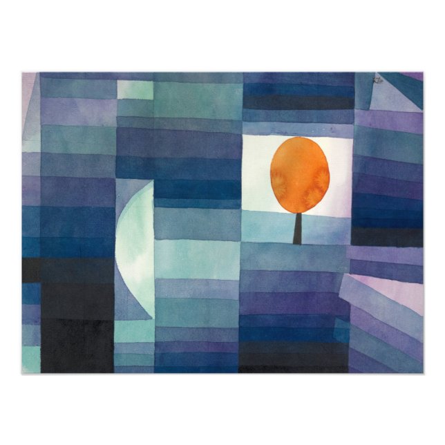 The Harbinger of Autumn by Paul Klee Photo Print (Front)
