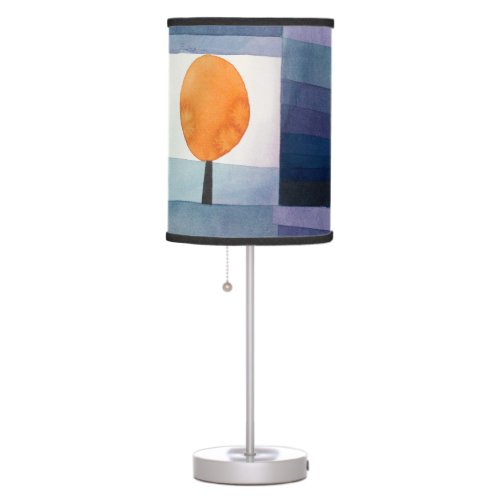 The Harbinger of Autumn by Paul Klee Table Lamp