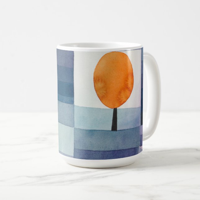 The Harbinger of Autumn ,Cubism Famous Painting Coffee Mug (Front Right)